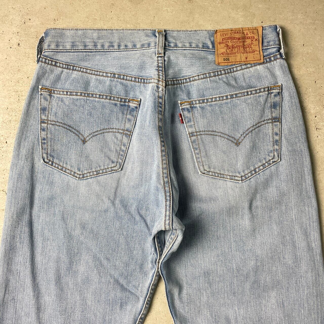 00年代 スペイン製 Levi's ユーロリーバイス 501 ストレート デニム