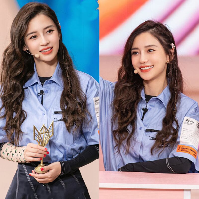 ω ブルースタイル薄手プリーツスカート ω春夏秋冬 韓国ドラマ 韓国服