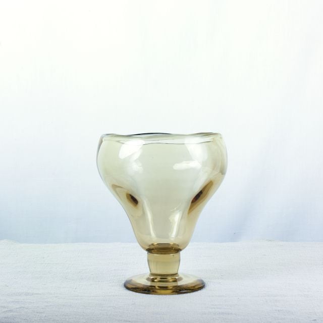 アンティークグラス花瓶 (Gerda Strömberg)(Strömbergshyttan社) DC250 