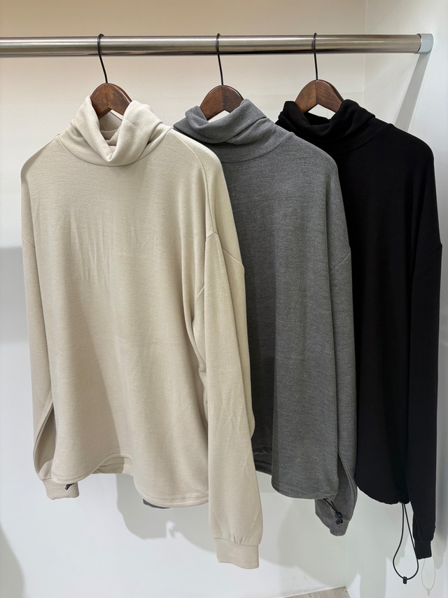 le vent souffle ロゴプリントフーディ　P33A