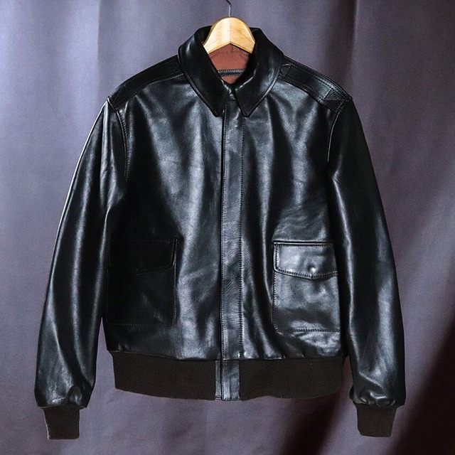 US TYPE /A-2 FLIGHT LEATHER JACKET HORSEHIDE /