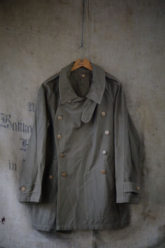 NOS Vintage French Army motorcycle jacket