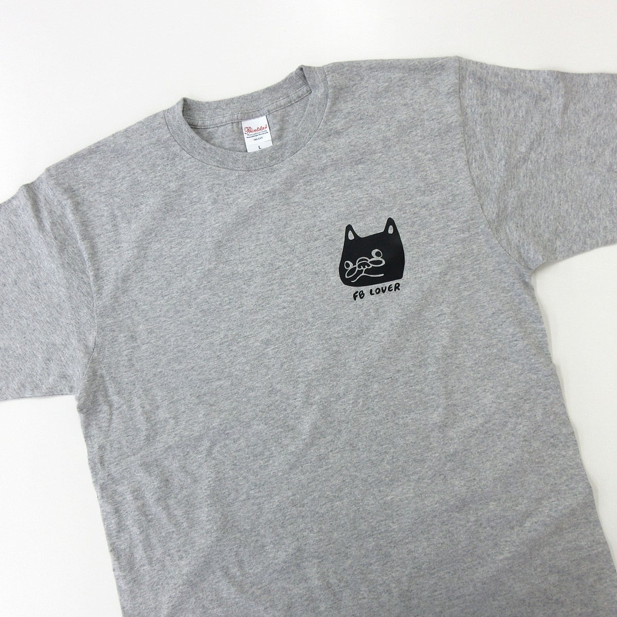 おとぼけ フレブル Tシャツ ワンポイント dog62 犬 ブヒ フレンチブルドッグ 服 ゆるい イラスト おもしろ Tシャツ