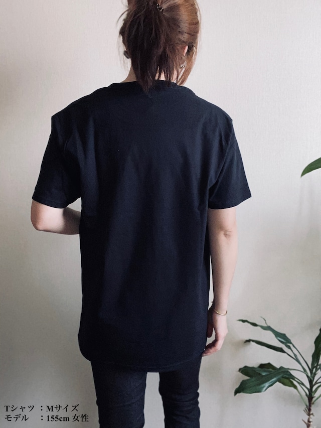 走るチーター Tシャツ ネイビー