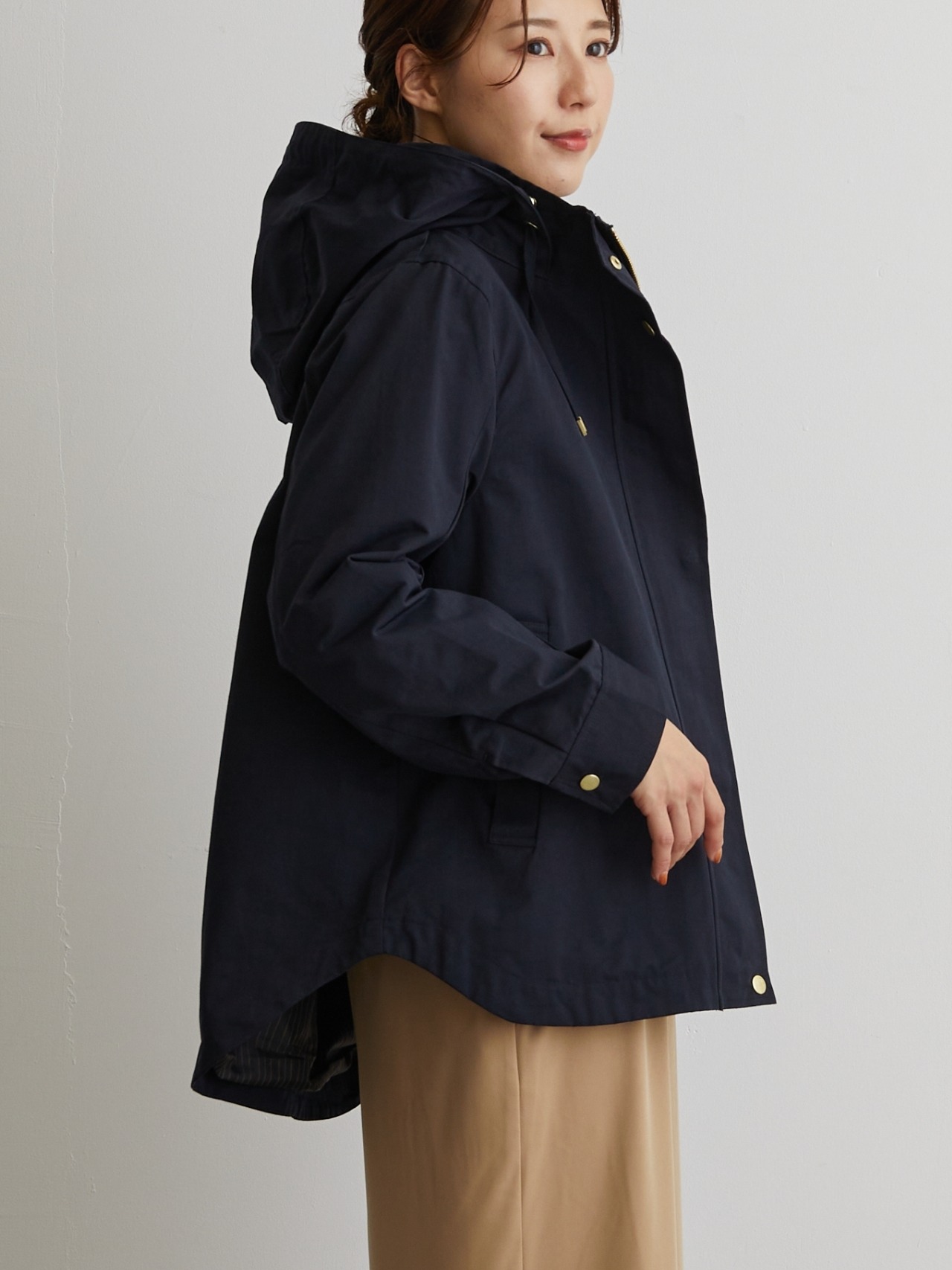 No.22500 グログランショートジャケット Navy