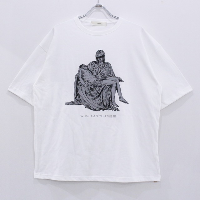 ANTE “mosaic” half sleeve T-Shirts