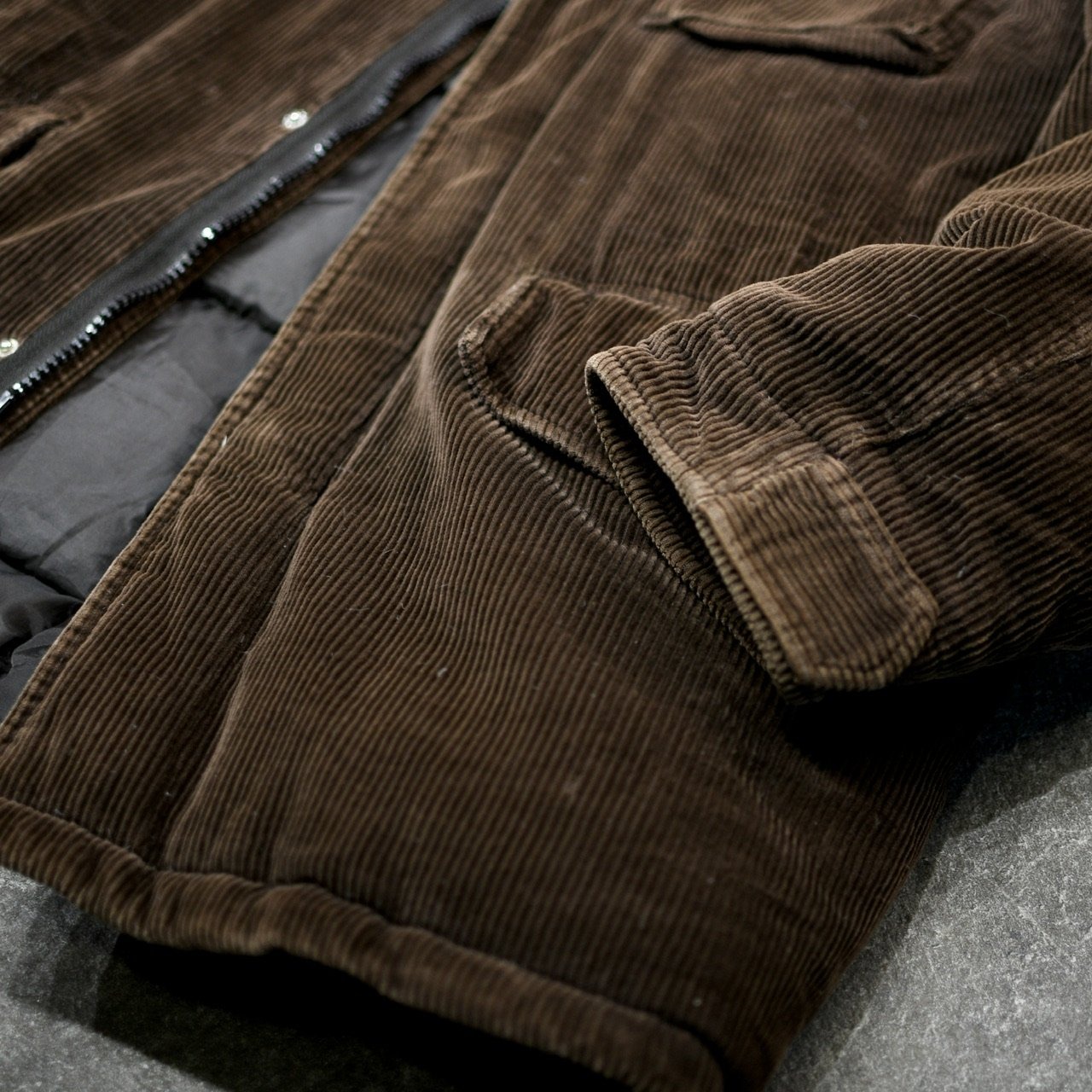 special m65 type corduroy down jacket