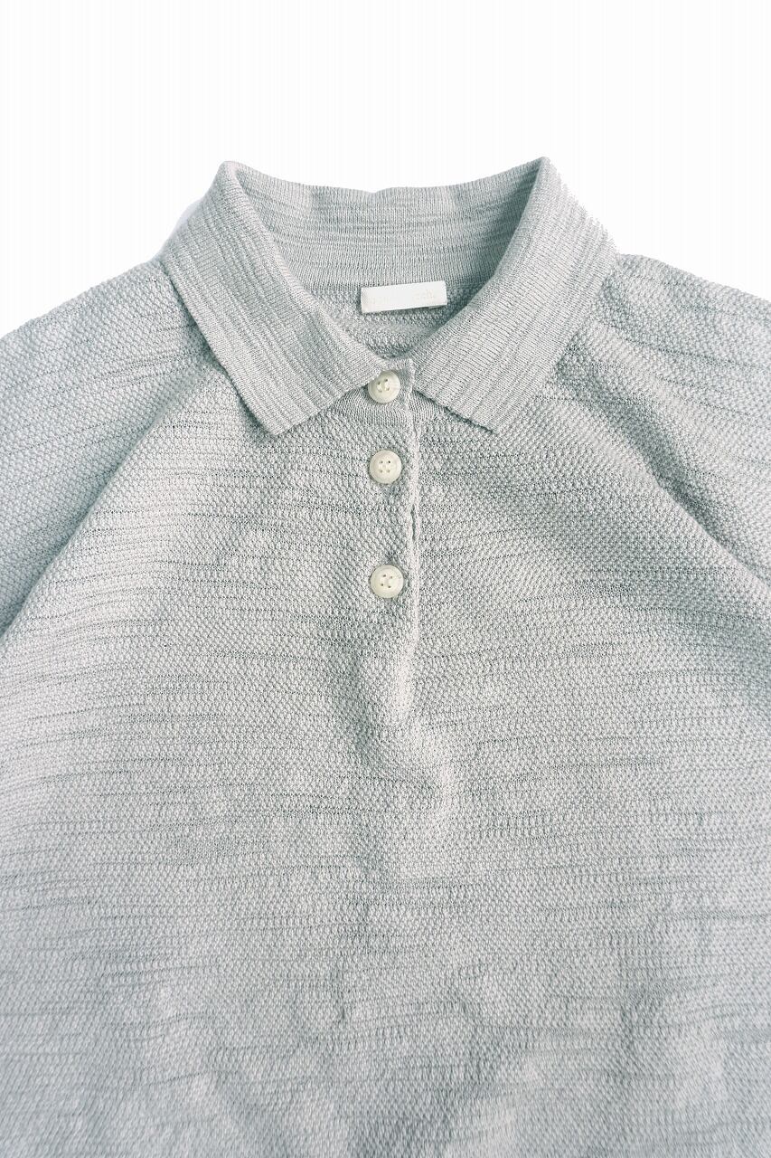 OG Slub Moss Stitch Polo S/S