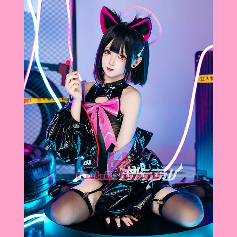 ブルアカ 杏山カズサ レオタードスーツ（汚汚汚山 | CubicBunny