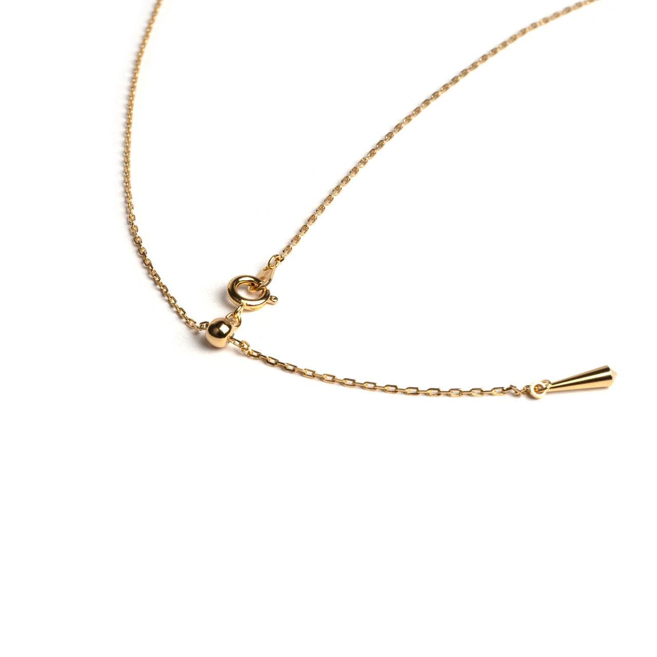 【MARKET】SINGLE STONE NECKLACE 0092