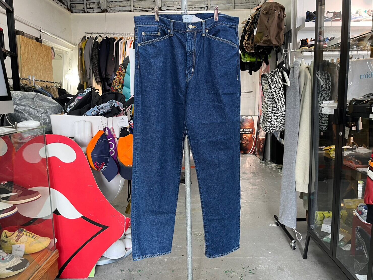 WTAPS 22AW BLUES BAGGY TROUSERS DENIM INDIGO 04 222WVDT-PTM04 