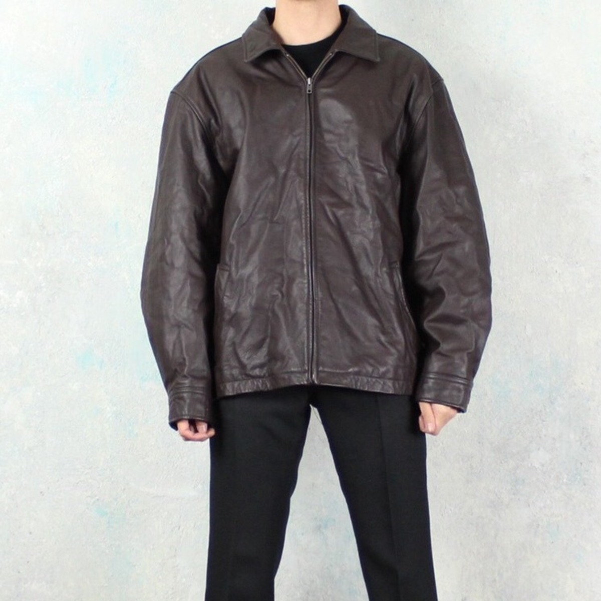 OLD GAP リアルレザー スイングトップジャケット【FF-3241】 | cv
