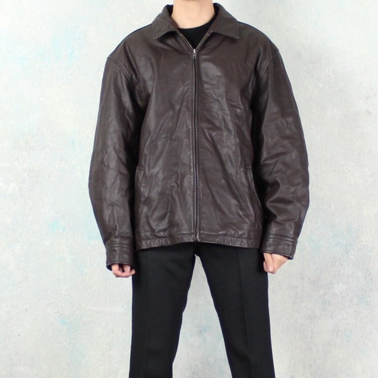 OLD GAP リアルレザー スイングトップジャケット【FF-3241】 | cv