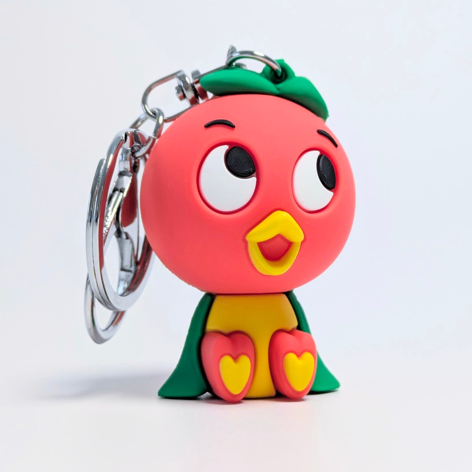 ♧ 【 Orange Bird（ オレンジバード  ） / フロリダ 】 3D Rubber KeyHolder / ラバーキーホルダー / フィギュアキーホルダー〚アメリカン雑貨 アメトイ〛