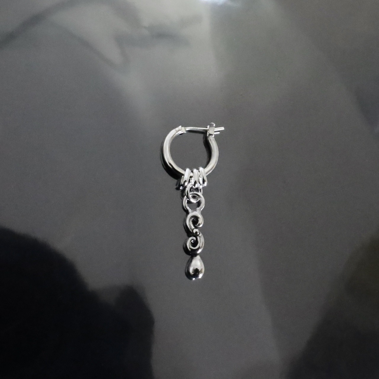 THIN HOOP with OVAL and TEARDROP / シンフープ ウィズ オーバル&ティアドロップ