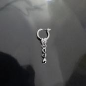 THIN HOOP with OVAL and TEARDROP / シンフープ ウィズ オーバル&ティアドロップ