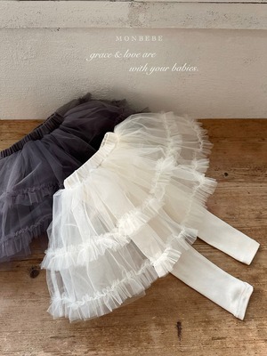 送料無料【予約】lily tutu leggings /monbebe