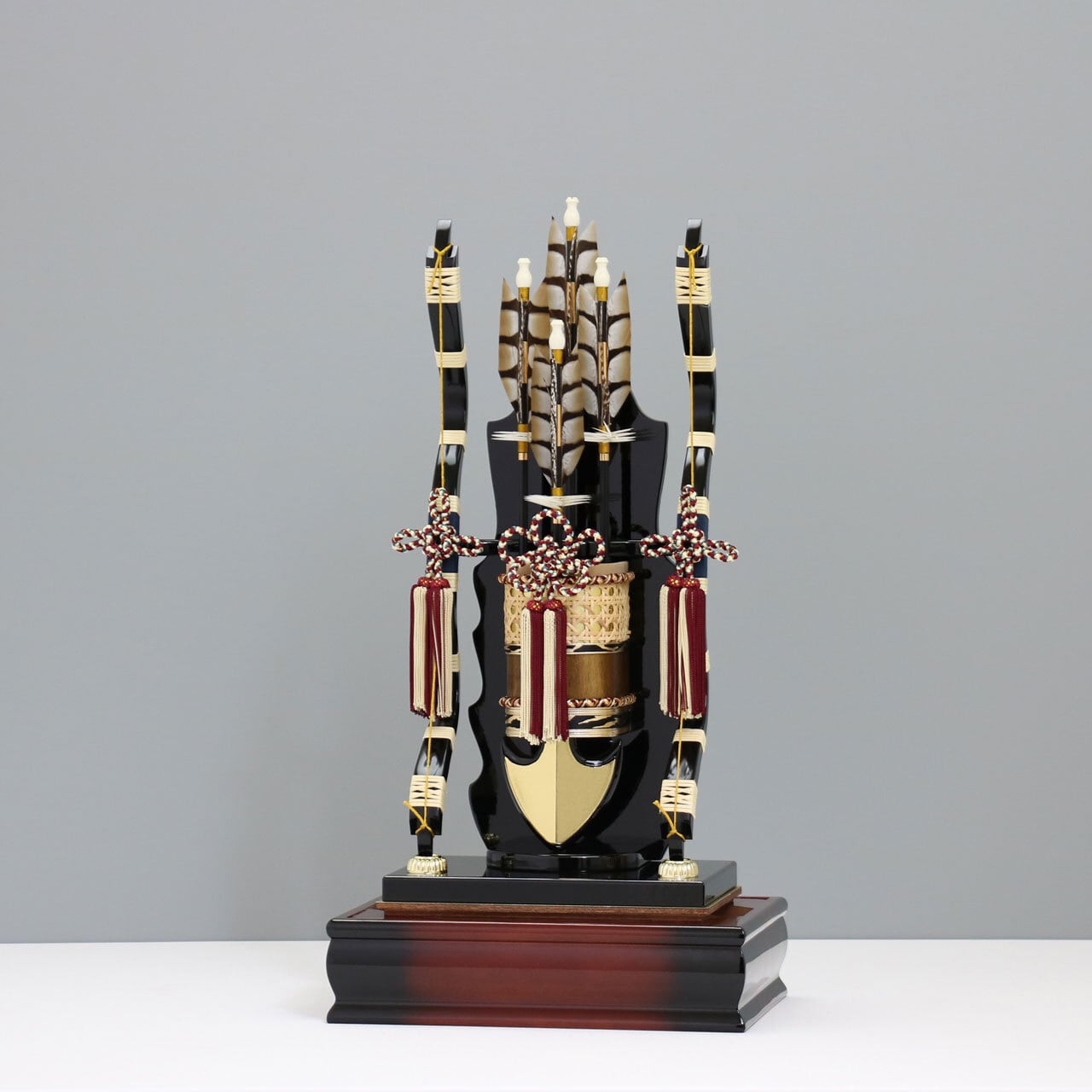 ガラスケース入り弓矢 C/D:98882] ガラスディスプレイケース（クリア） TMG－G53