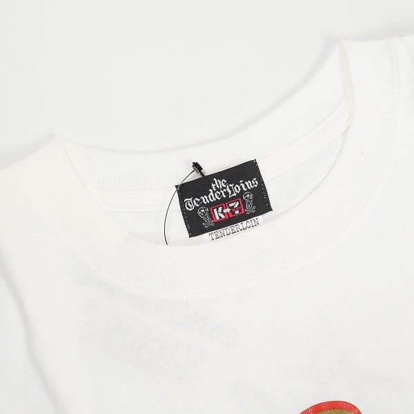 Size【M】 TENDERLOIN テンダーロイン KSVN NIEVEL TEE SHIRTS WHITE T