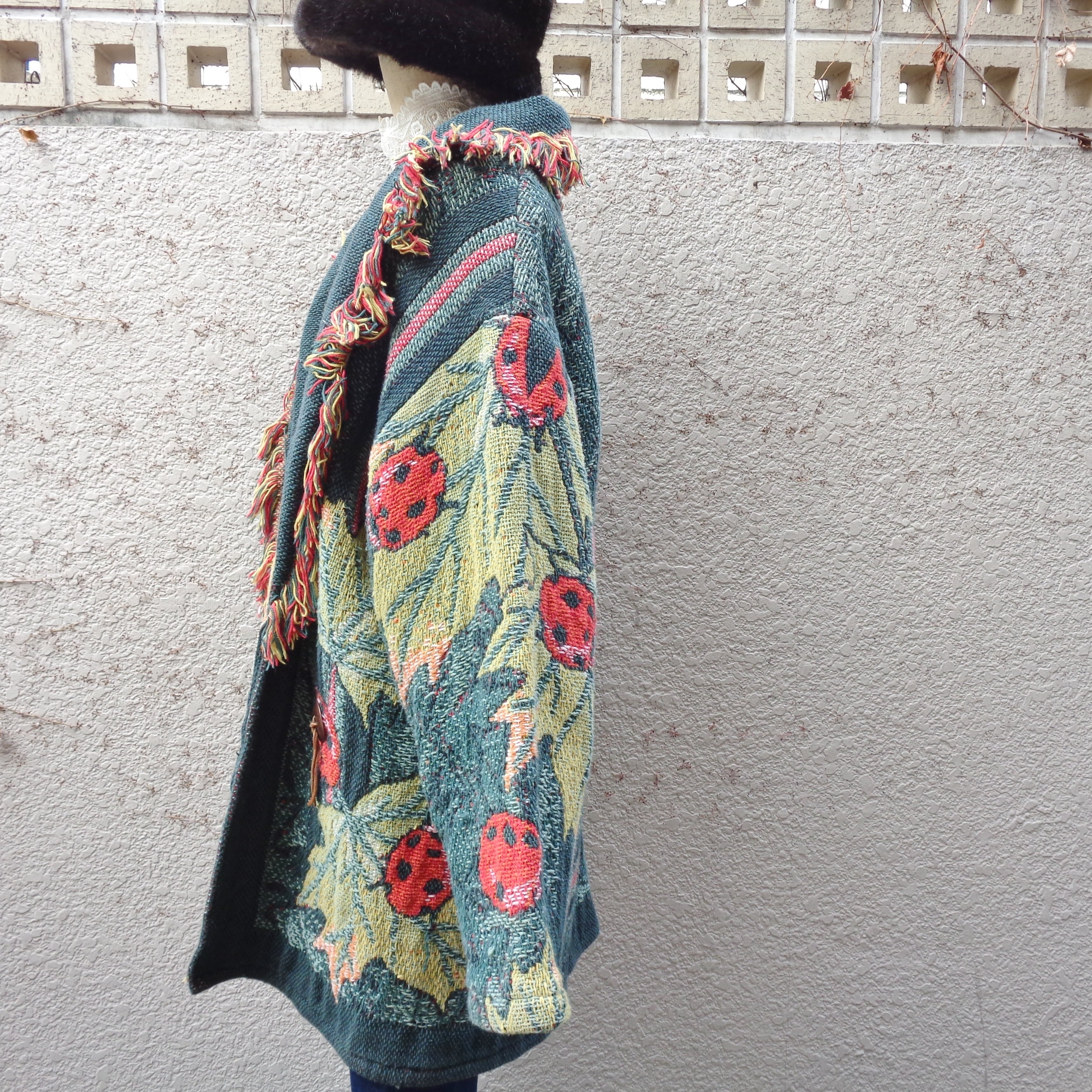 Fringe tapestry gown／フリンジ タペストリー ガウン | BIG TIME