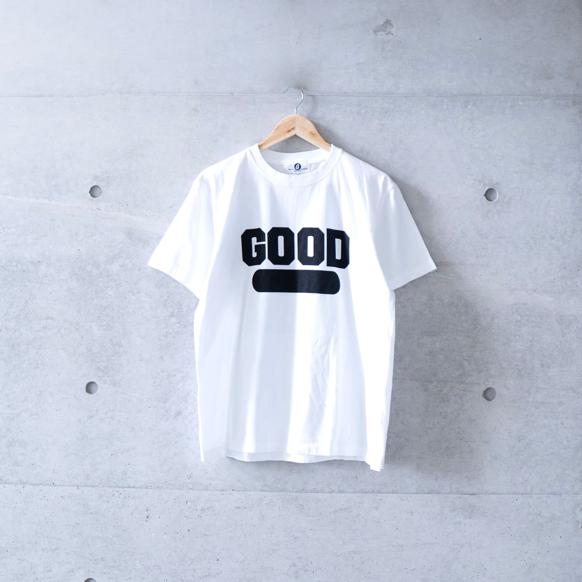 GOODENOUGH / WHITE T-SHIRT (used)