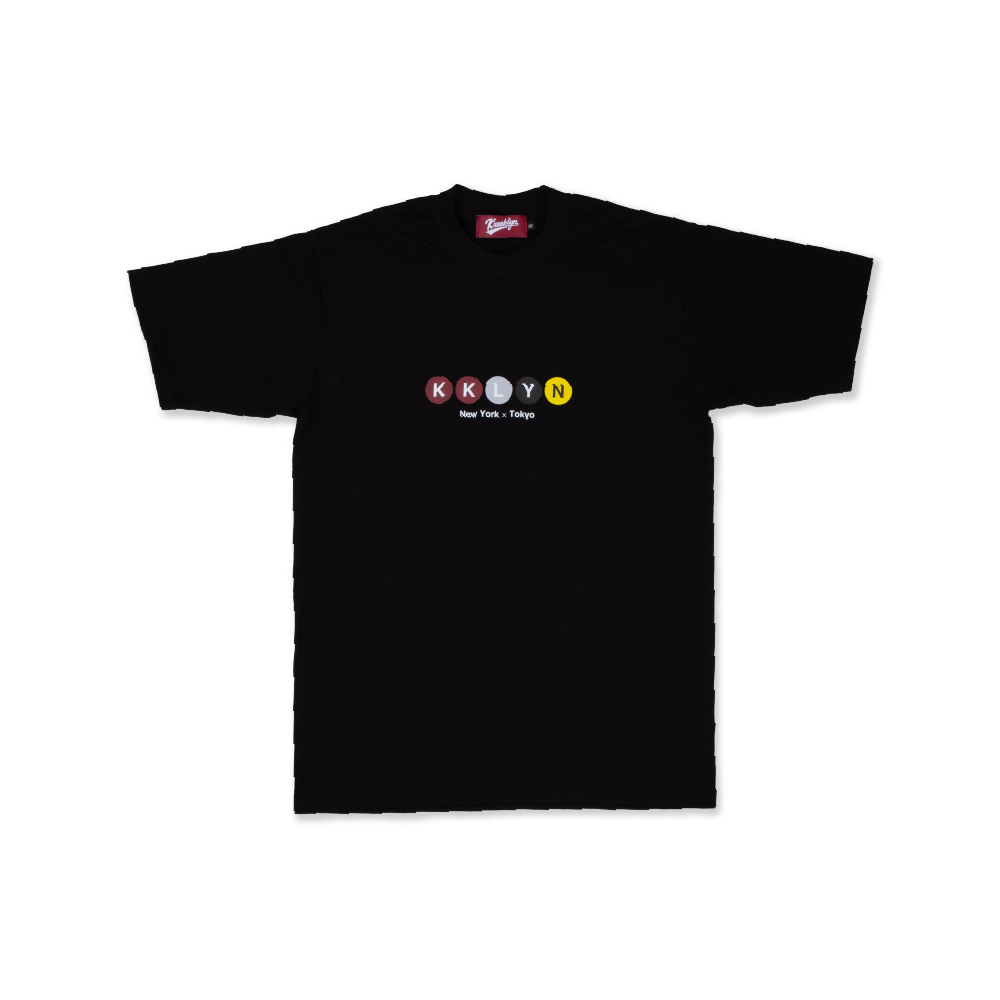 Logo T-Shirt "New York metro" - Black