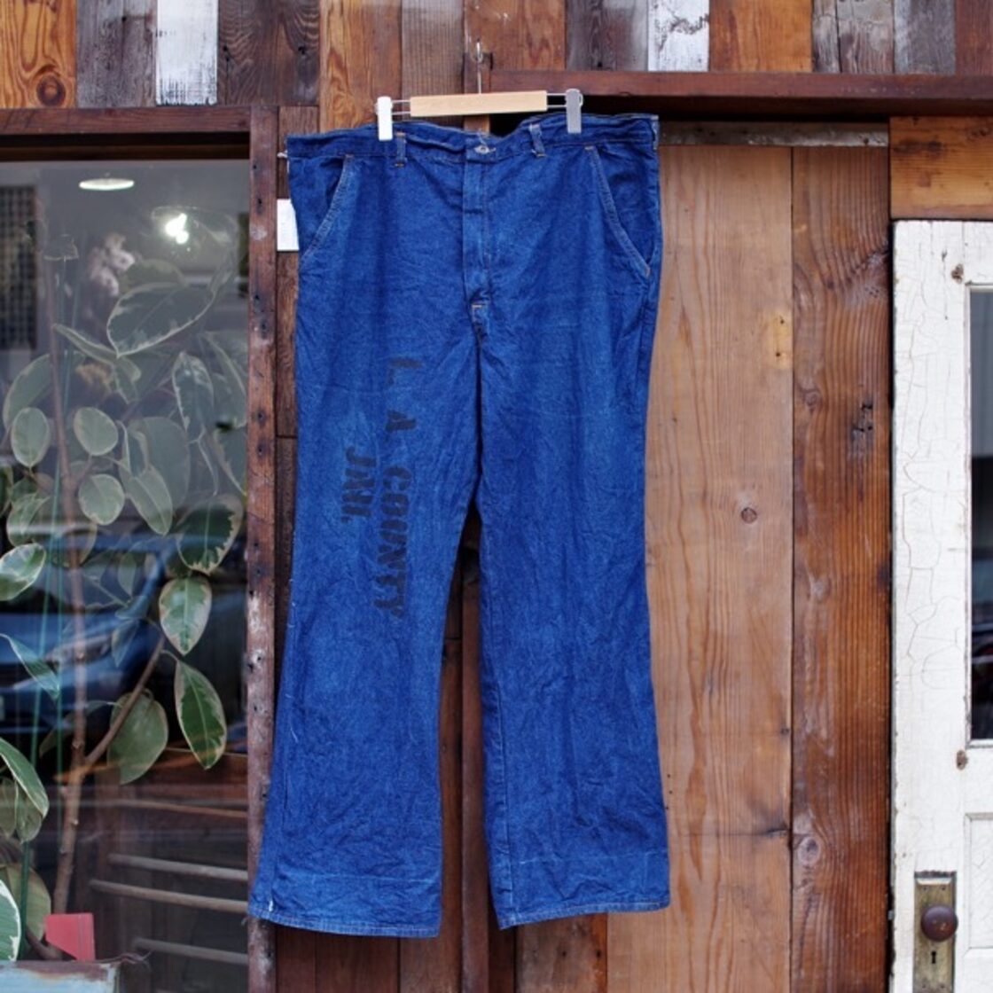プリズナーパンツ 囚人 ボーダー パンツ ズボン Prisoner Pants 黒 青 