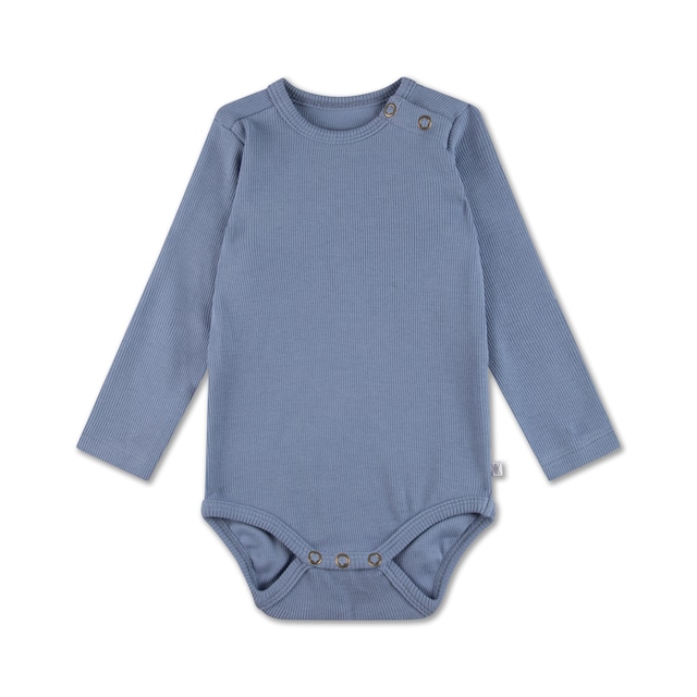 〈 REPOSE AMS 23AW / BABY 〉bodysuit / dusk blue