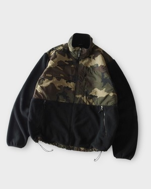 THE NORTH FACE fleece nylon jacket "迷彩"