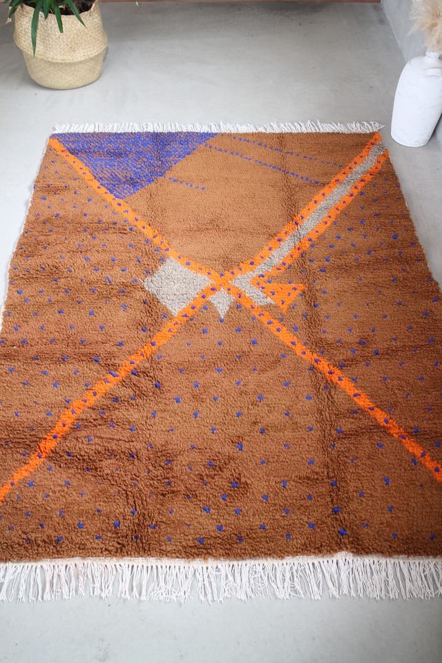 Moroccan rug BeniOurain　195×155cm　No294