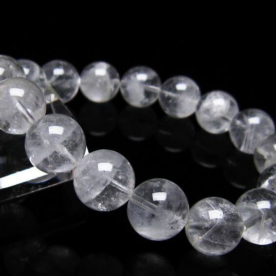 ファーデンクォーツ 水晶 ブレスレット 13mm  111-22595