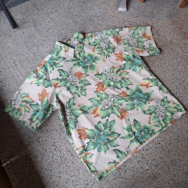 80's~90's reyn spooner ハワイアンシャツ used [206127]