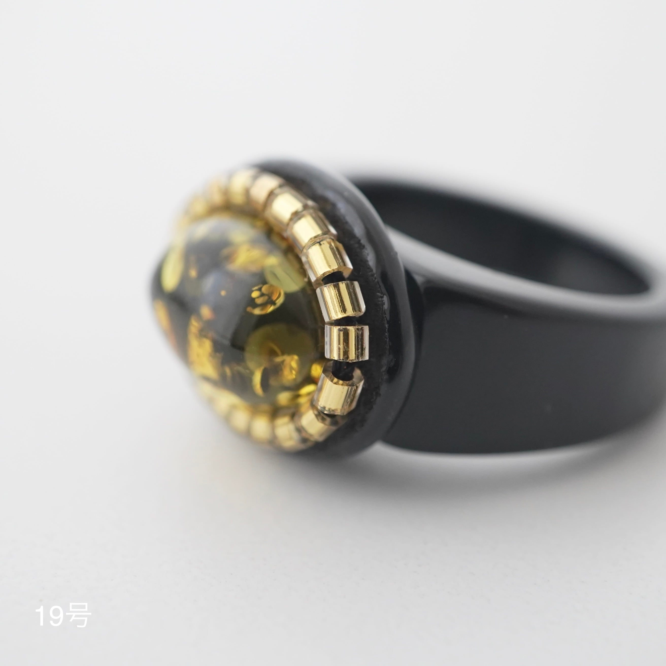 Ring CLARA〈amb25yel-r078〉 | RISA BLANCA ｜ accessory