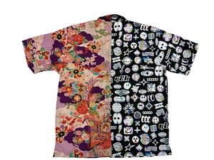 着物スタイルシャツ Lサイズ 702002B6 KIMONO 送料無料