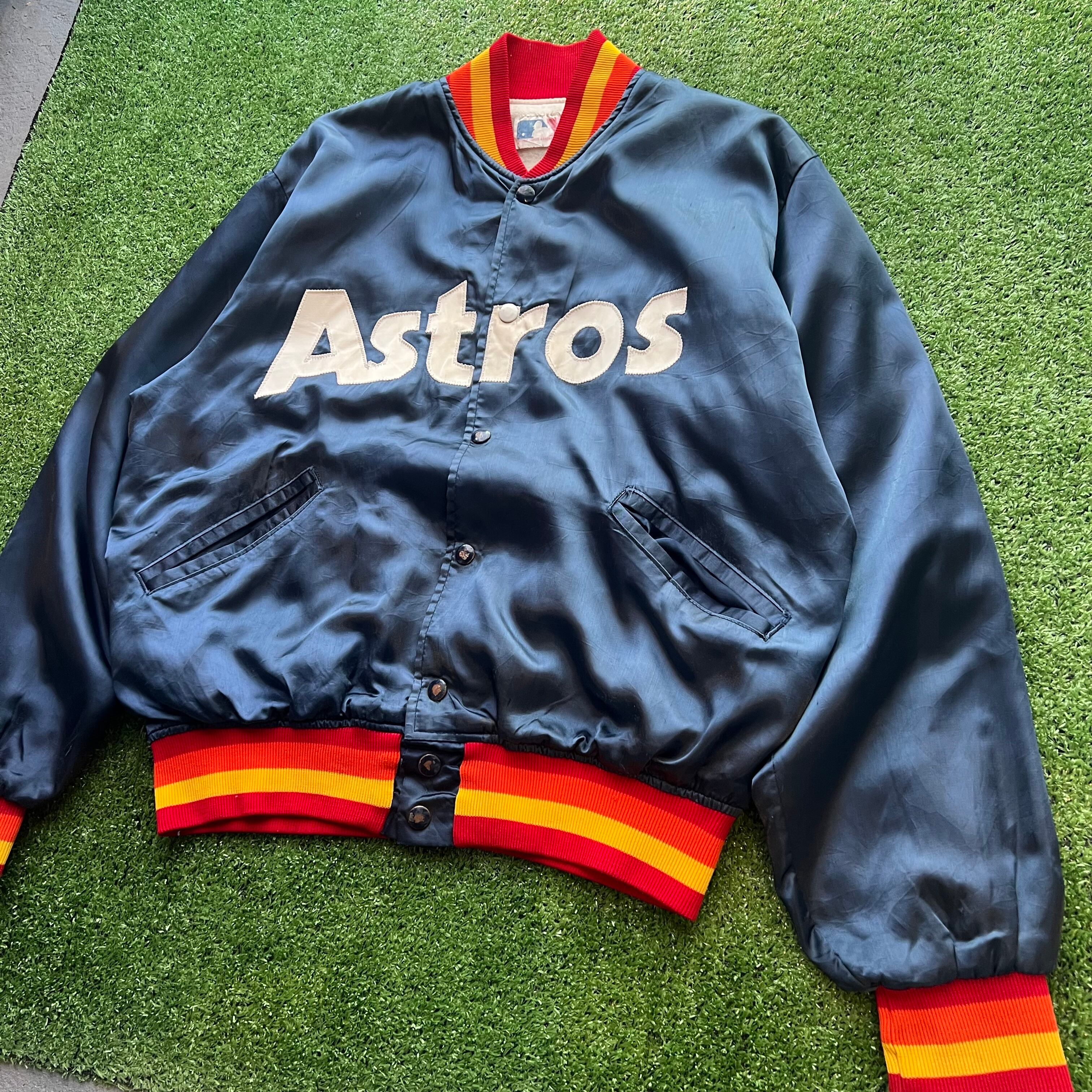 スタジャン　FELCO シカゴカブス　MLB デッドストック　USA製　袖革 MLB Felco 70s~80s ヒューストン・アストロズ スタジャン | 古着屋