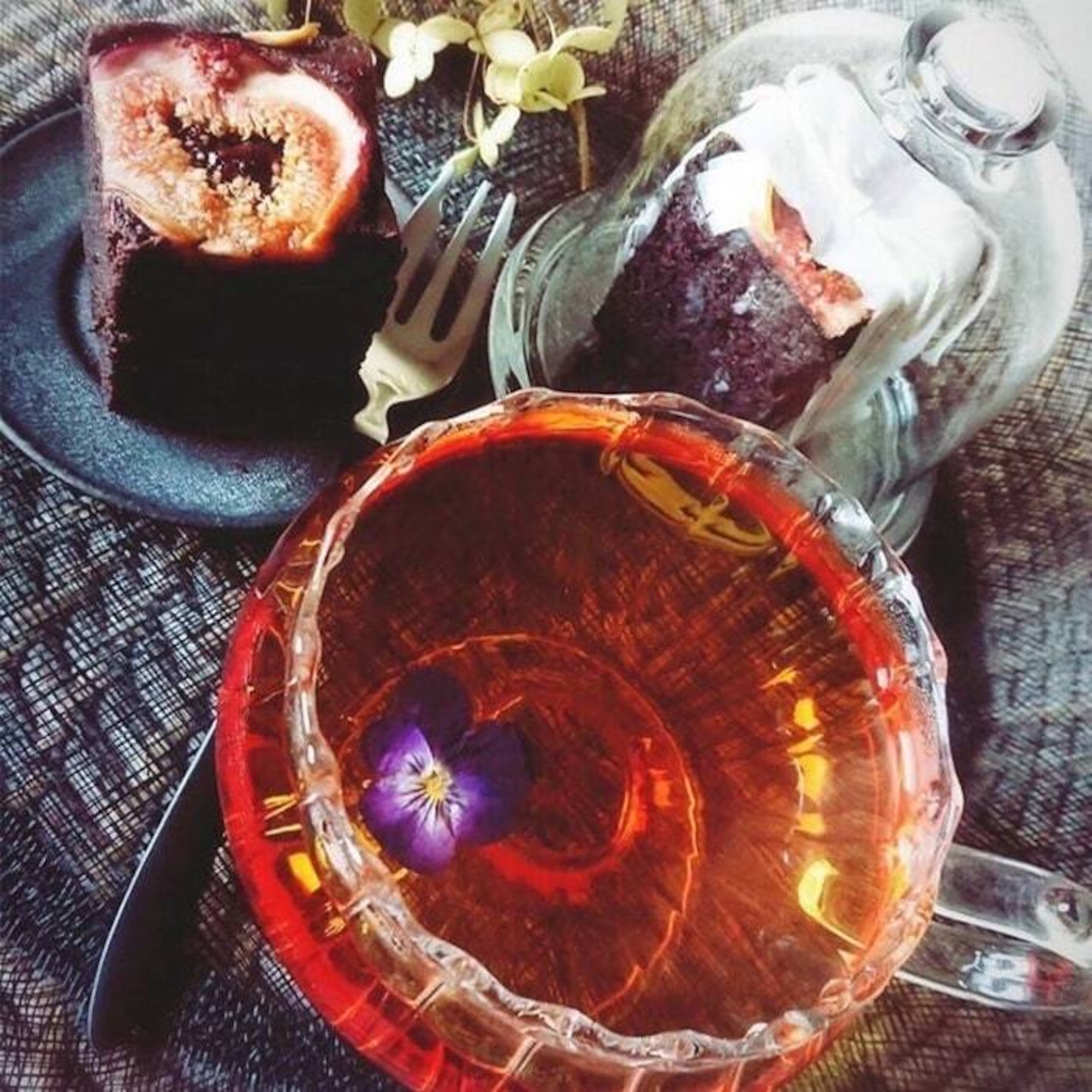 【87farm】A Happy Flower TEA 幸せの花茶 食べられるお花の紅茶