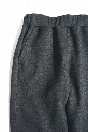 Double Faced Wool Sweat Pants