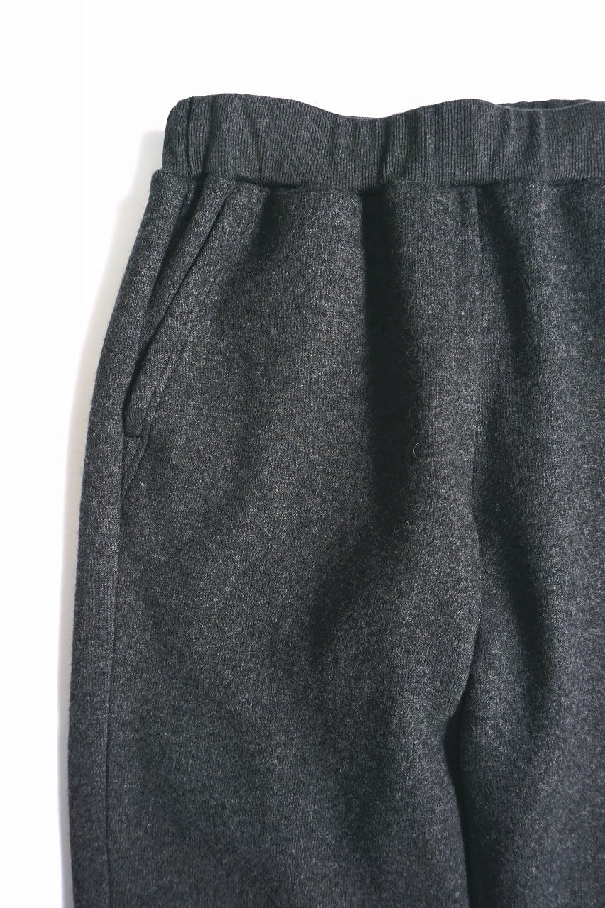 Double Faced Wool Sweat Pants