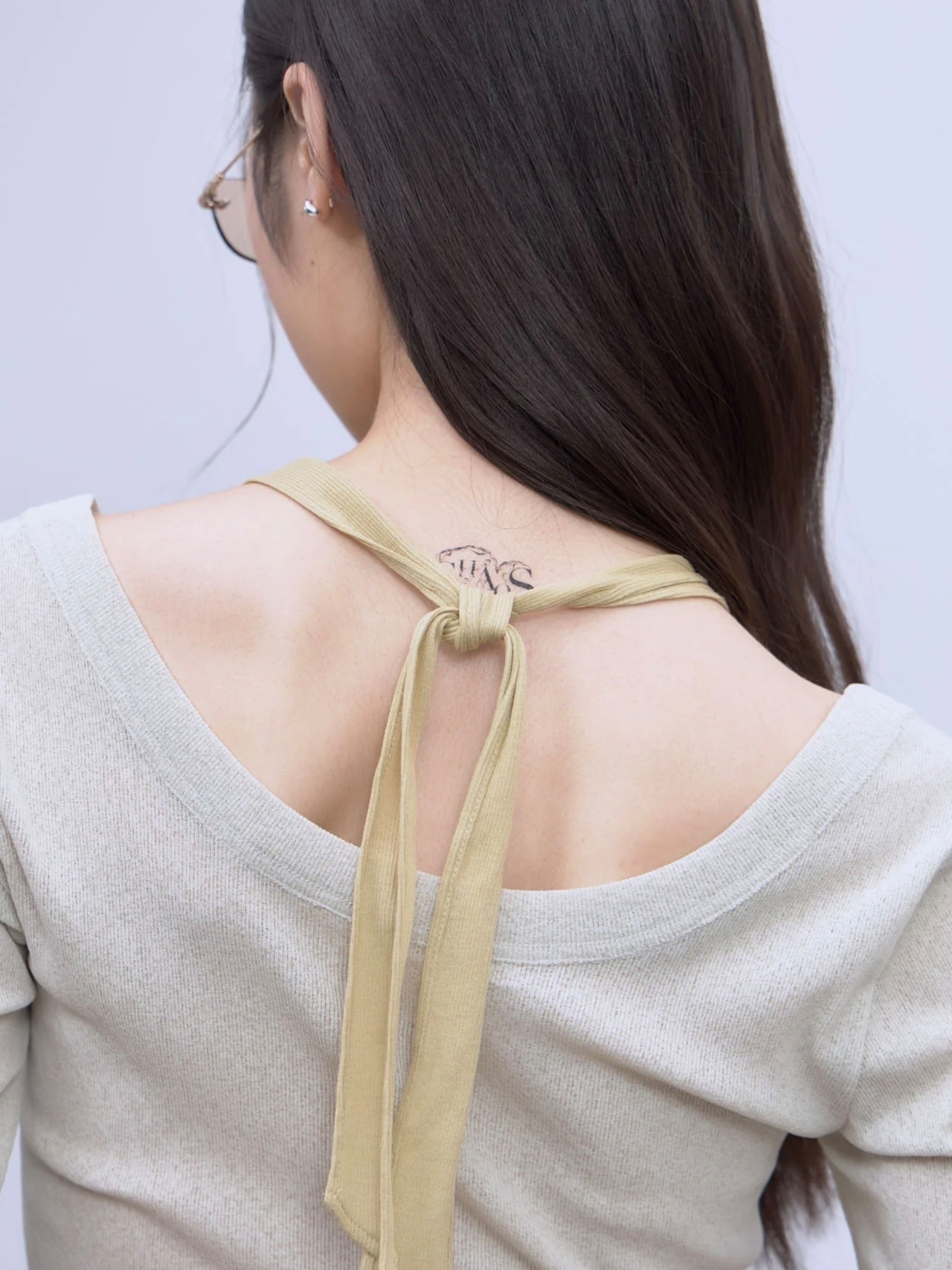 【26SS】THINGS THAT MATTER シングスザットマター /トップス / HALTER DESIGN LAYERED TOPS - 4