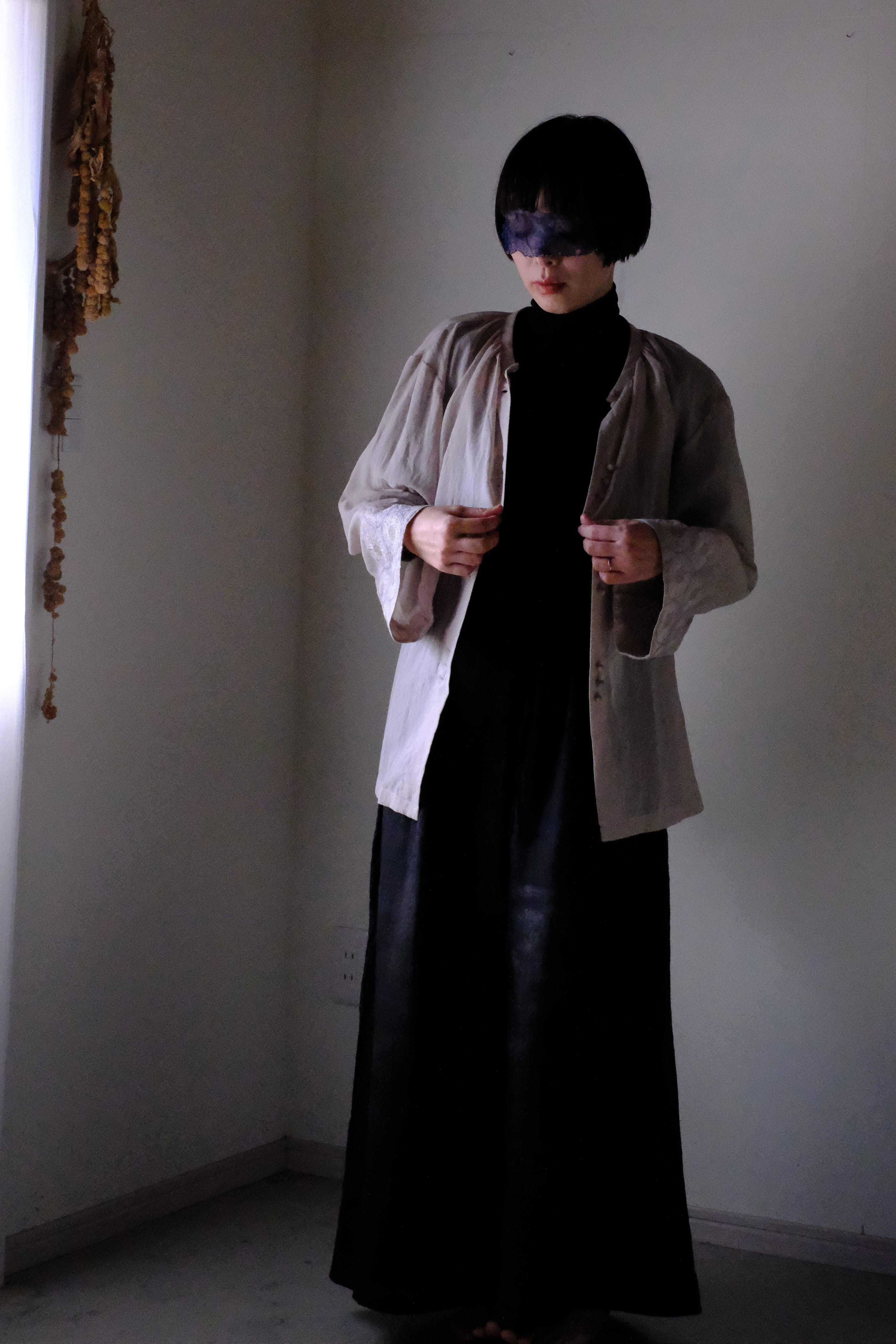 スモック cl-072 (黒)