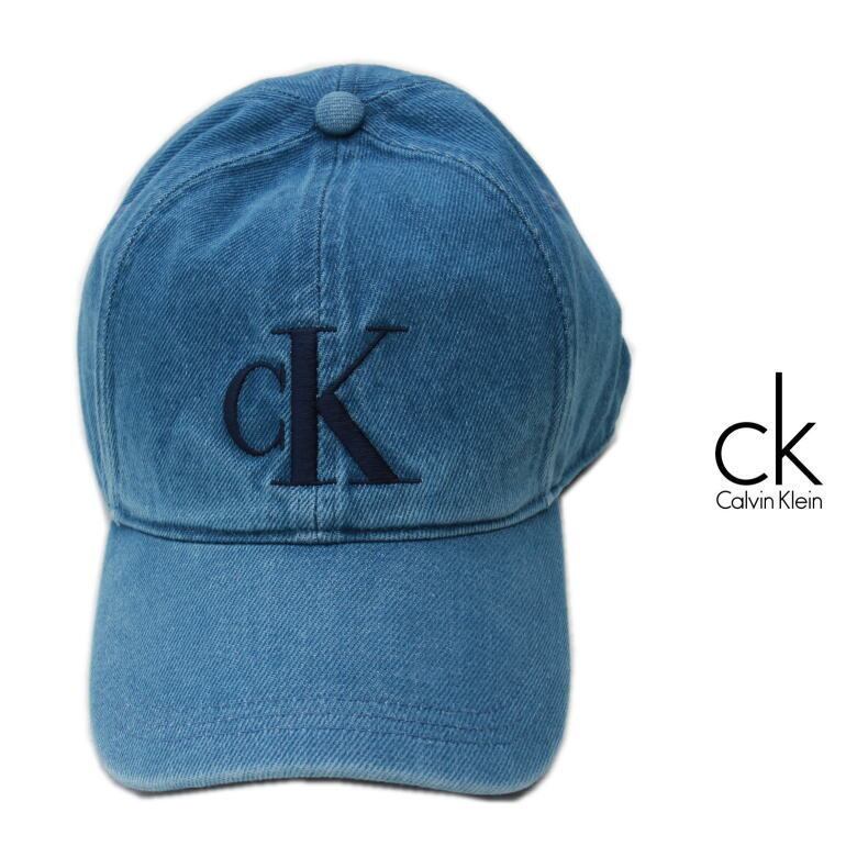 CK Calvin Klein カルバンクライン CAP キャップ デニム DENIM CK Calvin Klein カルバンクライン CAP キャップ デニム DENIM