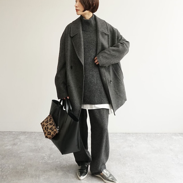 ヘリンボーンPコート TC530062