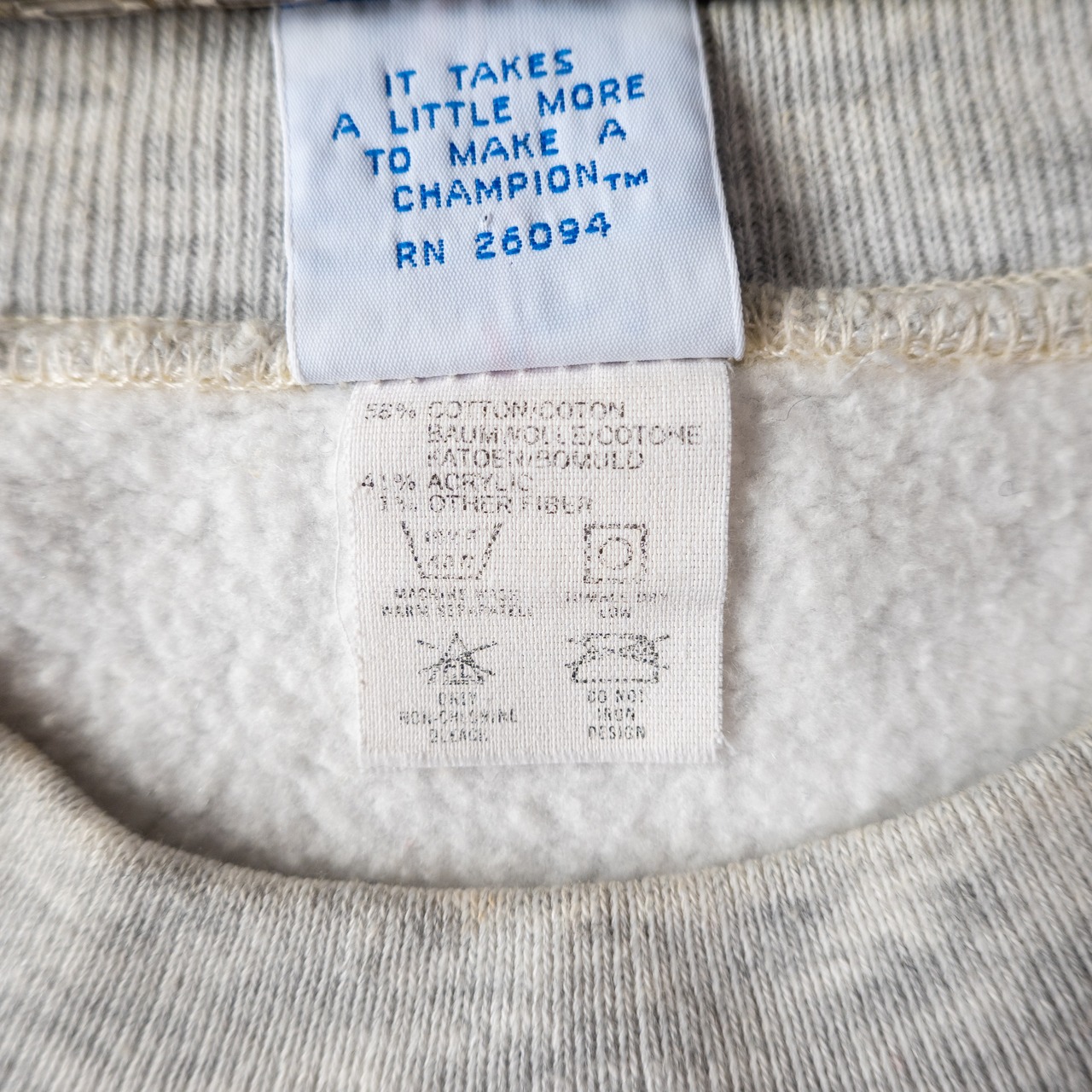 1983~85s champion college logo sweat