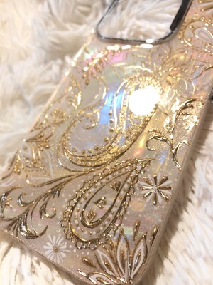 【iPhoneケース】ペイズリー