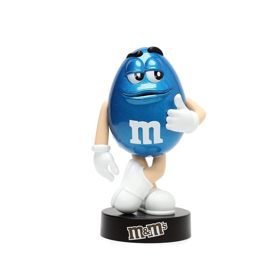 【JADA TOYS m&m's  ダイキャストフィギュア ブルーメタル】 〚アメリカン雑貨 アメトイ〛