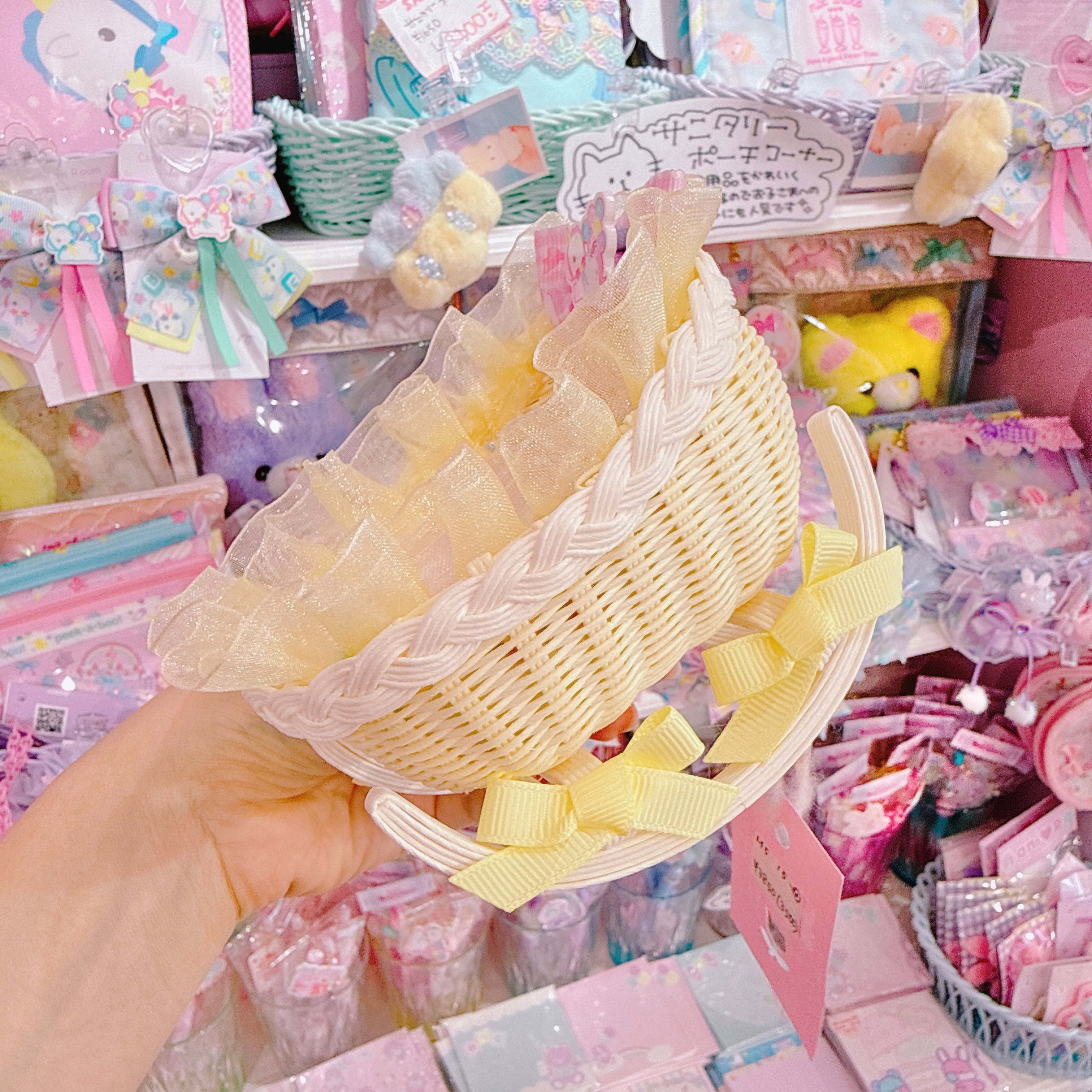 【M5】15-4ミニゆりかご（8cmドール用）