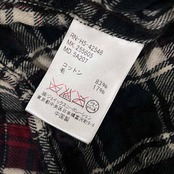 R.NEW BOLD アールニューボールド しわ加工 チェック 長袖 ネルシャツ L/マルチ メンズ