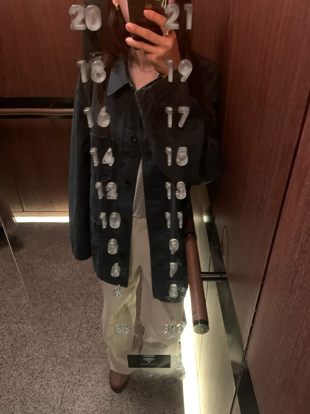 (予約) fl lanel / French work jacket 1color