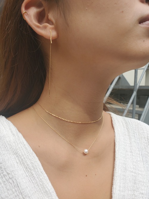 4way Choker Long Necklace