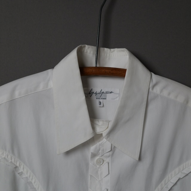 [Yohji Yamamoto Pour Homme] Deconstructed Trim Shirt